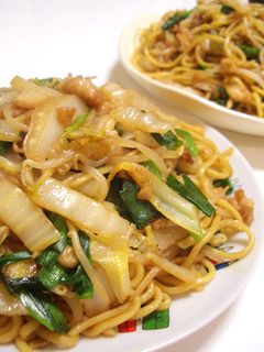 家計応援!!鶏皮で焼そば-レシピのメイン写真