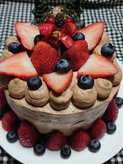 2021年 クリスマスケーキ-レシピのメイン写真