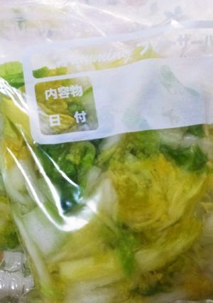 127白菜の塩漬け 其の2 -レシピのメイン写真