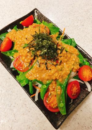 ◎おいしいですよ♪納豆ドレッシング-レシピのメイン写真