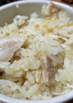 ケンタッキーと生姜の炊き込みご飯-レシピのメイン写真
