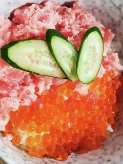 ★マグロのたたき&イクラ丼(納豆丼)★-レシピのメイン写真