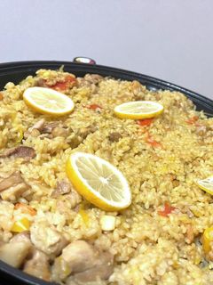 ♡簡単 ホットプレート パエリア-レシピのメイン写真