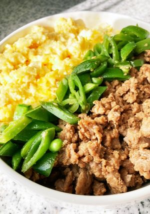 そぼろのお供に♫スナップエンドウのナムル-レシピのメイン写真