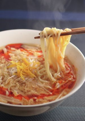 バーミヤン期間限定！　ゆず酸辣湯麺♪　-レシピのメイン写真