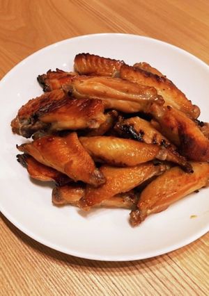 手羽中のにんにく醤油グリル-レシピのメイン写真