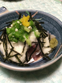 ☆アジとオクラのネバネバパワー和え-レシピのメイン写真