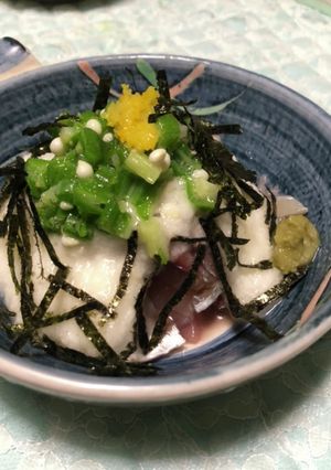 ☆アジとオクラのネバネバパワー和え-レシピのメイン写真