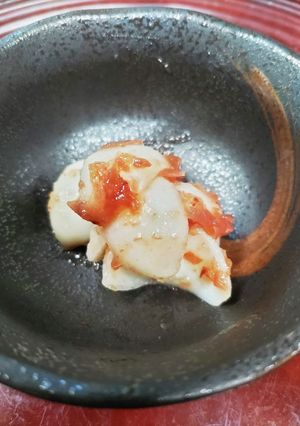 ゆり根梅和え　31日-レシピのメイン写真