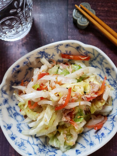 白菜とツナのうま塩サラダ-レシピのメイン写真