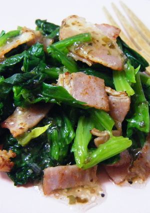 ほうれん草カリカリベーコンSALADA♪-レシピのメイン写真