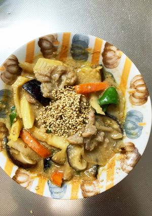 にんにく味噌だれ味豚こま大根青椒肉絲風-レシピのメイン写真