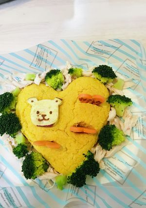 犬の誕生日ケーキ-レシピのメイン写真