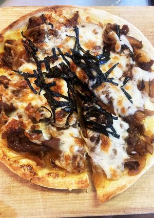 照り焼きチキンじゃないピザ-レシピのメイン写真