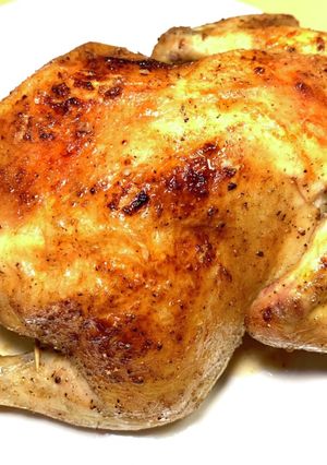 クリスマス風ローストチキン-レシピのメイン写真