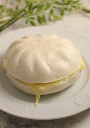 簡単！肉まんリメイクピザ-レシピのメイン写真