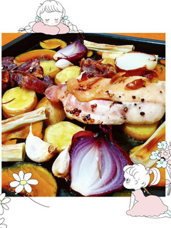 パーティに☆肉と野菜のオーブン焼き-レシピのメイン写真