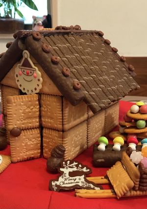 2021 クリスマス　お菓子の家-レシピのメイン写真