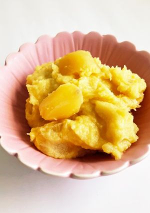 大好評　栗きんとん-レシピのメイン写真