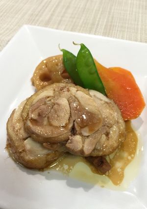 はかた地どりもも肉の梅酒煮-レシピのメイン写真