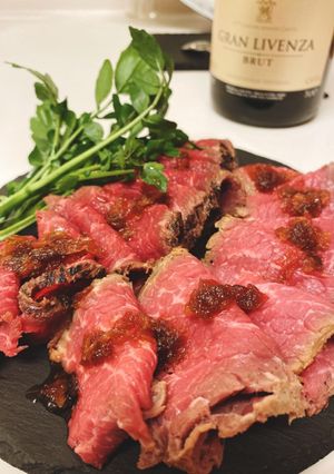 失敗なし柔らか塩麹ローストビーフ　-レシピのメイン写真