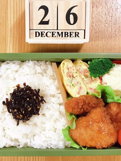 ソースチキンカツ弁当 21/12.26-レシピのメイン写真