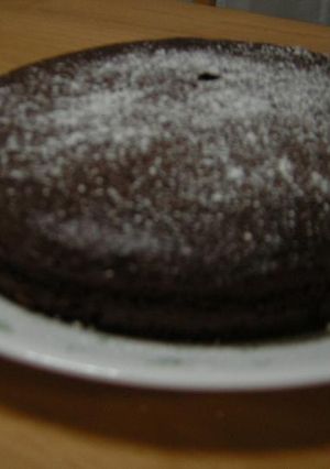 ﾎｯﾄｹｰｷﾐｯｸｽで生チョコ風ケーキ☆-レシピのメイン写真
