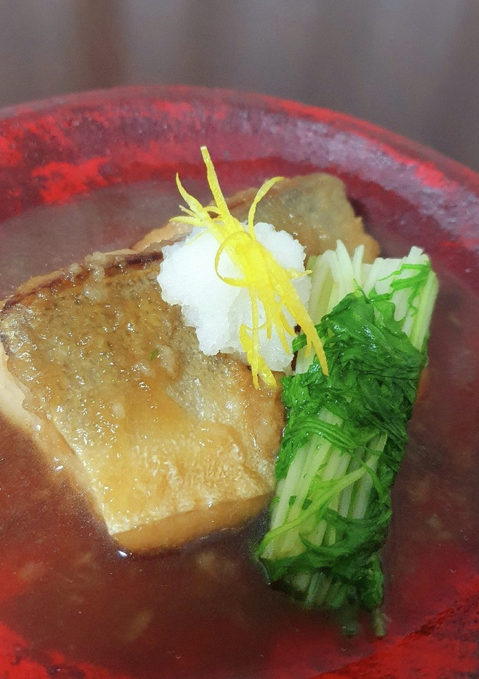 鰤やシマアジ等青魚のおろし煮-レシピのメイン写真