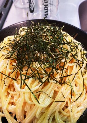 簡単手間なし、たらこソースシシリー風-レシピのメイン写真