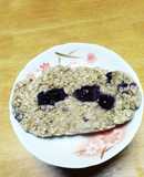オートミールとブルーベリーのソフトパン