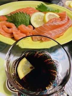 サーモン麺♡ポン酢でおいしく♪♪-レシピのメイン写真