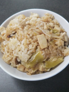 椎茸茶炊き込み御飯-レシピのメイン写真