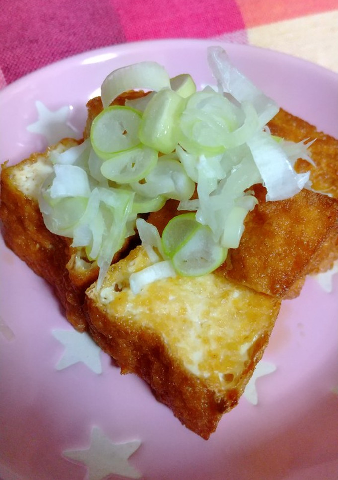 厚揚げのごま油焼き-レシピのメイン写真