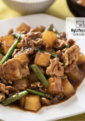甘辛でご飯が進む！豚バラと大根の麻婆炒め-レシピのメイン写真