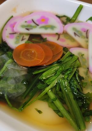レンジでお手軽雑煮-レシピのメイン写真