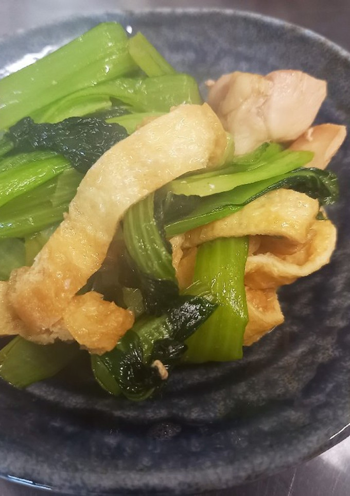 【作り置き】鶏肉と雪菜のさっと煮-レシピのメイン写真