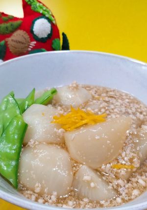 かぶの肉そぼろあんかけ-レシピのメイン写真