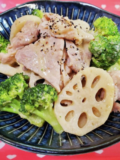 豚れんこんのマヨ塩麹ソテー-レシピのメイン写真