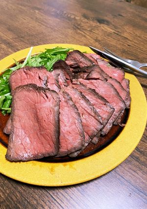 ホットクック低温調理ローストビーフ-レシピのメイン写真
