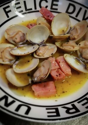 アサリとベーコンの白ワイン蒸し≧↺≦@❩-レシピのメイン写真