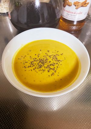 かぼちゃの(煮物)ポタージュ-レシピのメイン写真