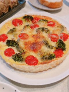 冷凍パイシートで簡単キッシュ-レシピのメイン写真