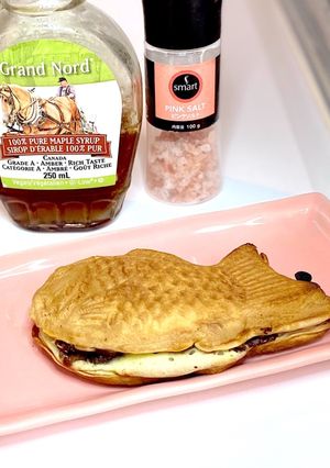 たい焼きにメープルシロップと粗塩-レシピのメイン写真