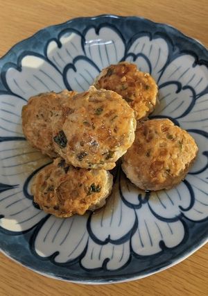 一人暮らしʕ·ᴥ·ʔ鶏つくね-レシピのメイン写真