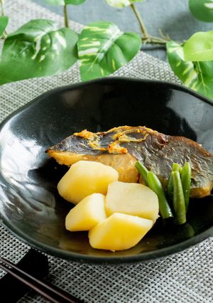 白身魚のねぎ味噌焼き【入院食⑦夕/主菜】-レシピのメイン写真