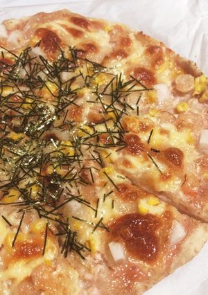 簡単！発酵いらずの全粒粉入りたらこピザ-レシピのメイン写真