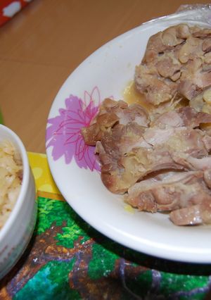 節約★鶏もも肉の甘味噌ご飯-レシピのメイン写真