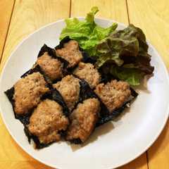 รูปของ 肉団子の磯部焼き♪オーブン♪