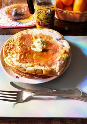 プロテインパンケーキ-レシピのメイン写真
