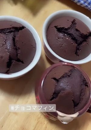時短・簡単・チョコマフィン-レシピのメイン写真